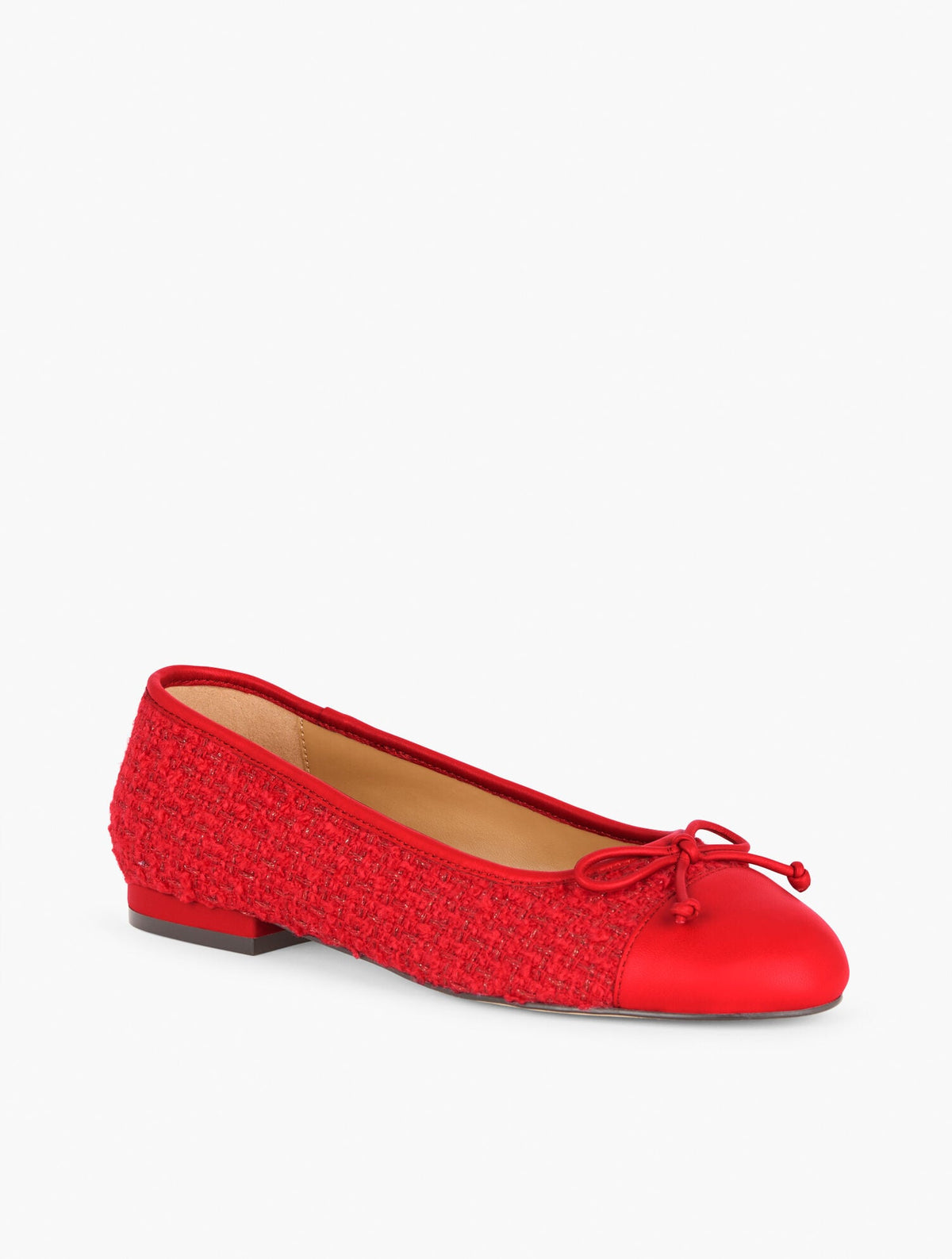 MADISON BALLET FLATS – GARDEN TWEED