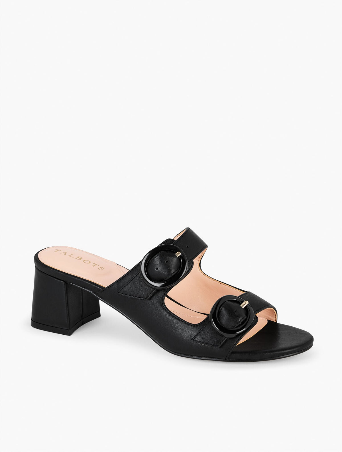 MILLIE STRAPS VACHETTA BLOCK HEEL SANDALS