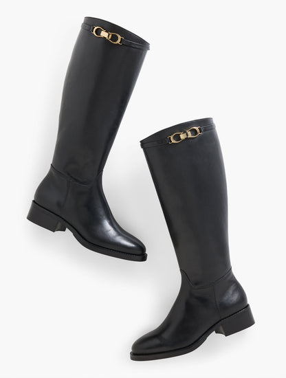 WAVERLY VACHETTA TALL RIDING BOOTS - EXTENDED CALF