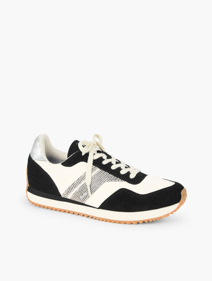 KEDS® RENA DALMATA NYLON SUEDE SNEAKERS
