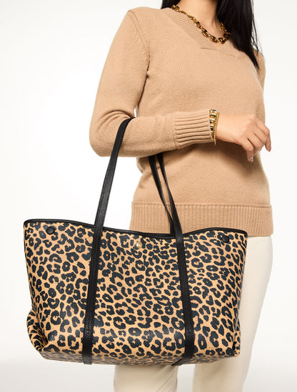 LEOPARD TOTE