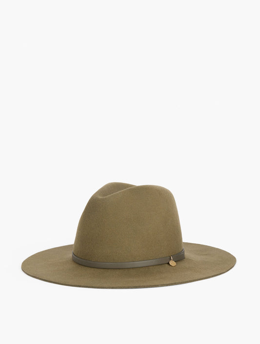 WOOL FELT FEDORA