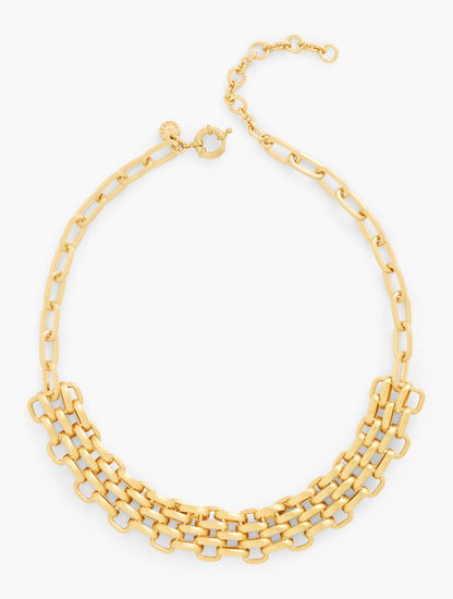 MIXED PANTHER CHAIN NECKLACE