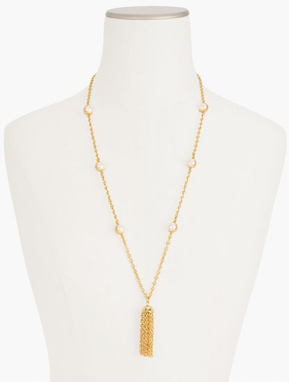 PEARL STATION NECKLACE