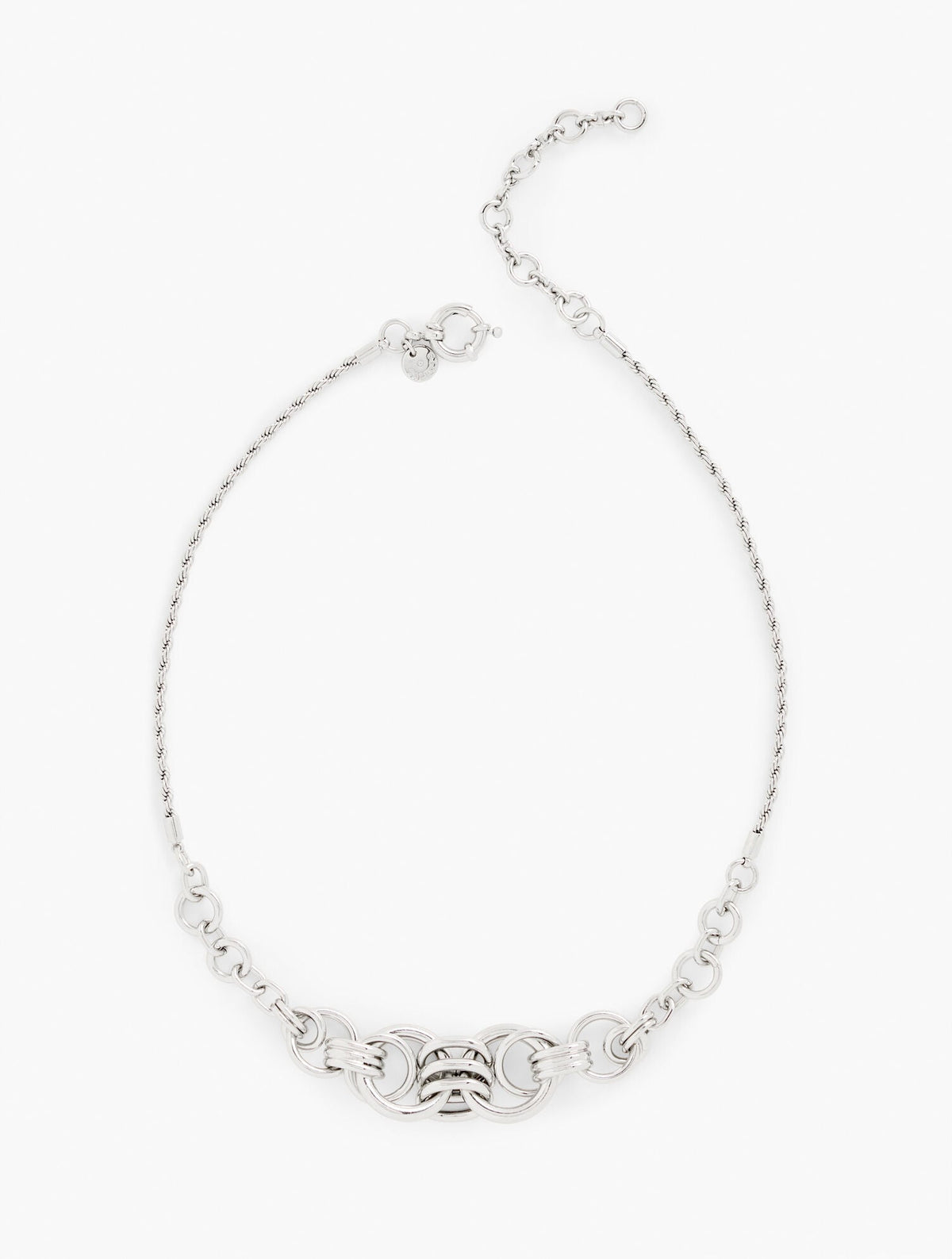 INTERLOCK SCULPTURAL NECKLACE