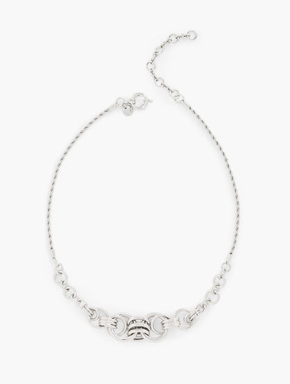 INTERLOCK SCULPTURAL NECKLACE