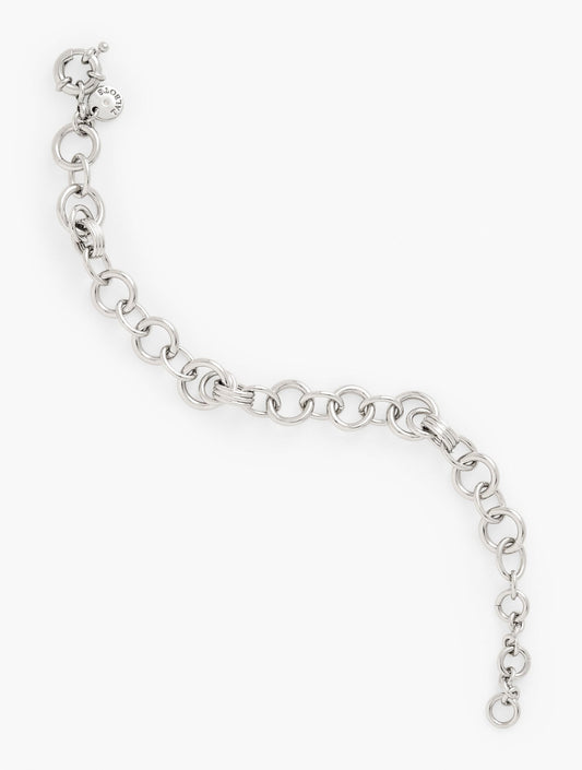 INTERLOCK SCULPTURAL BRACELET