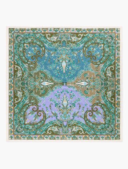 ECHO PAISLEY OVERSIZED SQUARE SCARF
