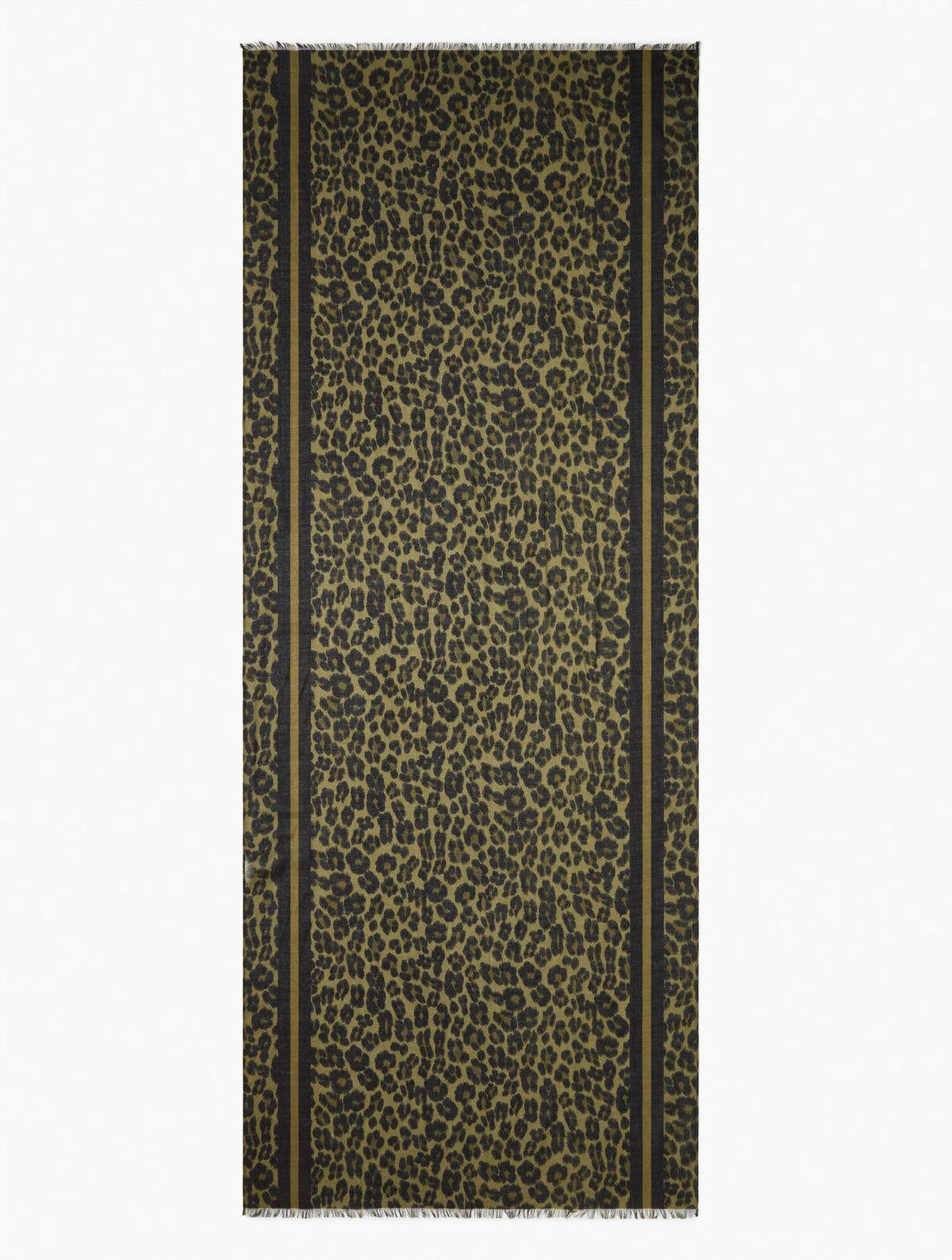 OPULENT OCELOT OBLONG SCARF
