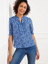 AZURE BLUE/IVORY