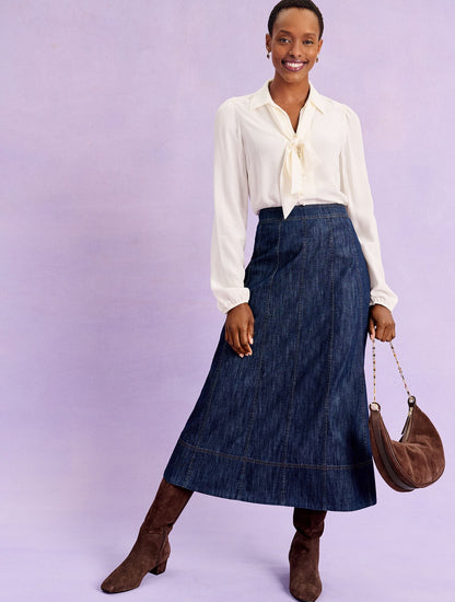 TIE NECK SHIRT