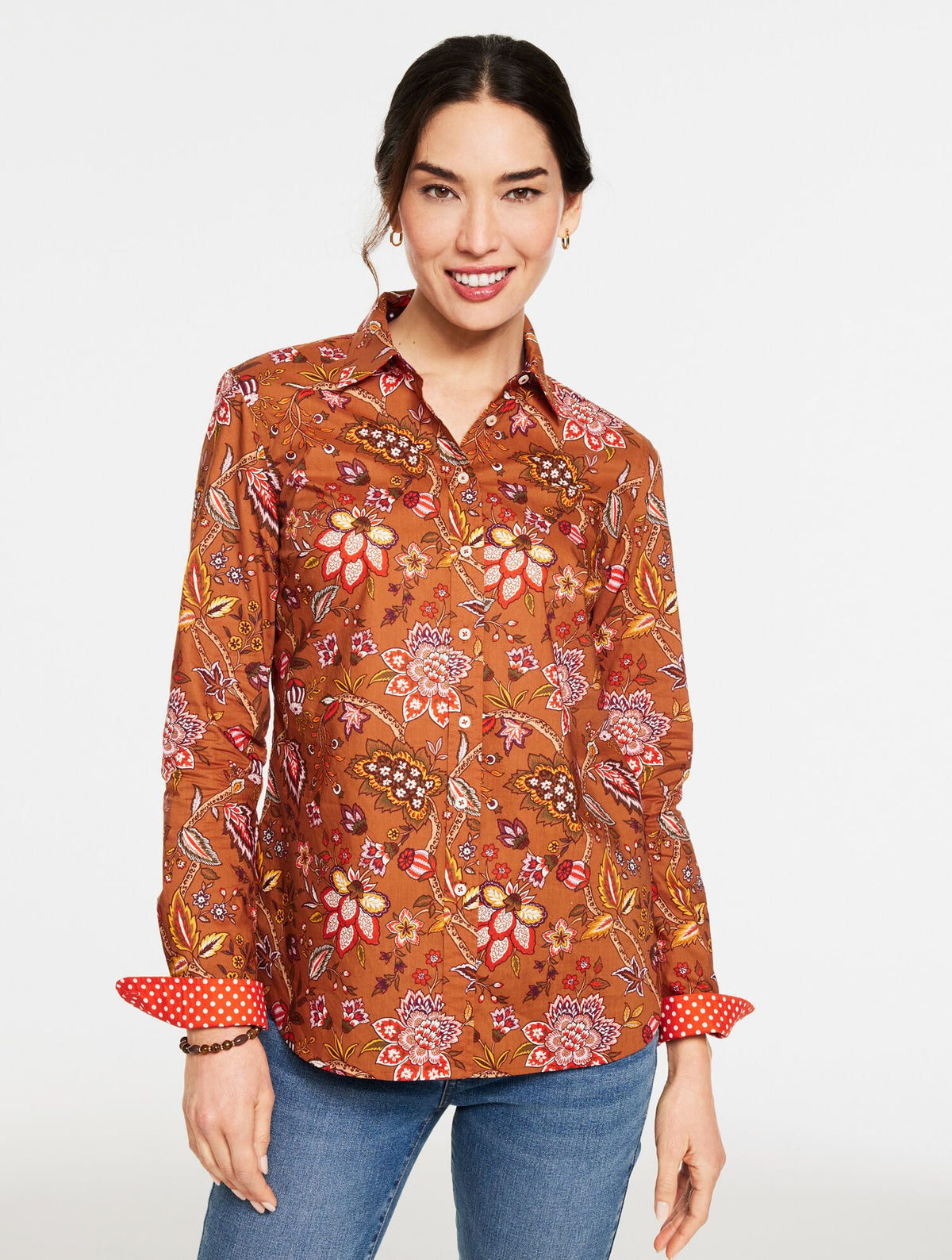 MODERN CLASSIC SHIRT - BLOOMING JACOBEAN