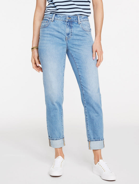 EVERYDAY RELAXED JEANS - FORSYTHIA WASH