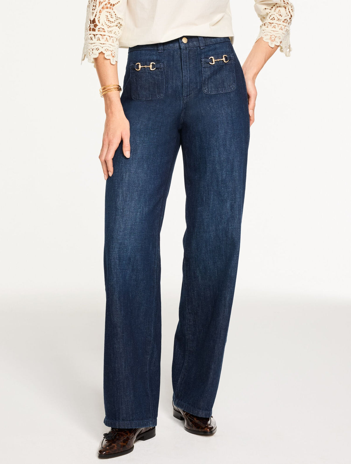 RELAXED TROUSER JEANS - WELLINGTON WASH