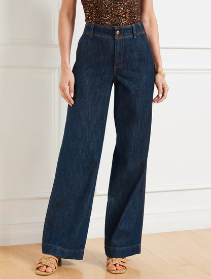 RELAXED TROUSER JEANS - CHARLOTTE WASH