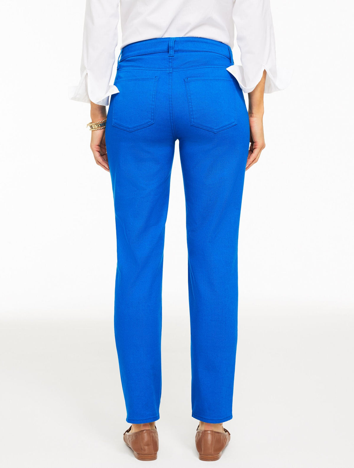 SLIM ANKLE JEANS - PIECE DYED - CURVY FIT