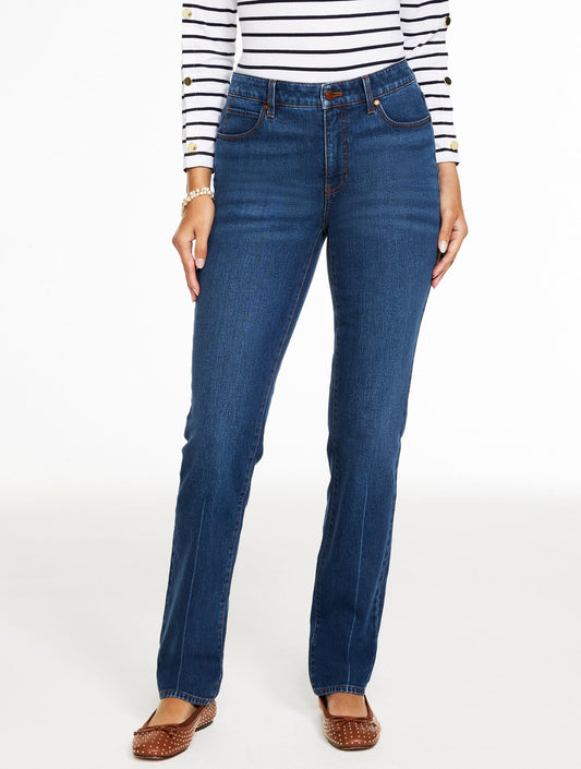 STRAIGHT LEG JEANS - RAMONA WASH - CURVY FIT
