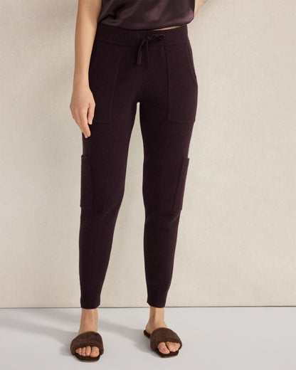 CASHMERE CARGO JOGGERS