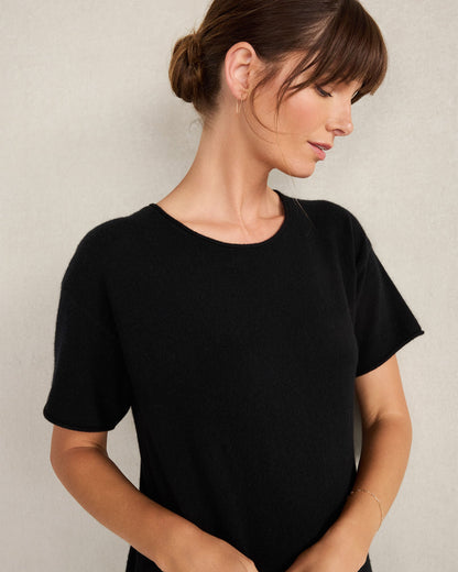 CASHMERE T-SHIRT DRESS