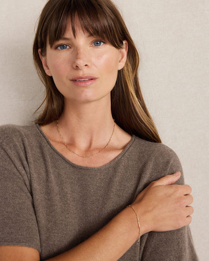 CASHMERE T-SHIRT DRESS