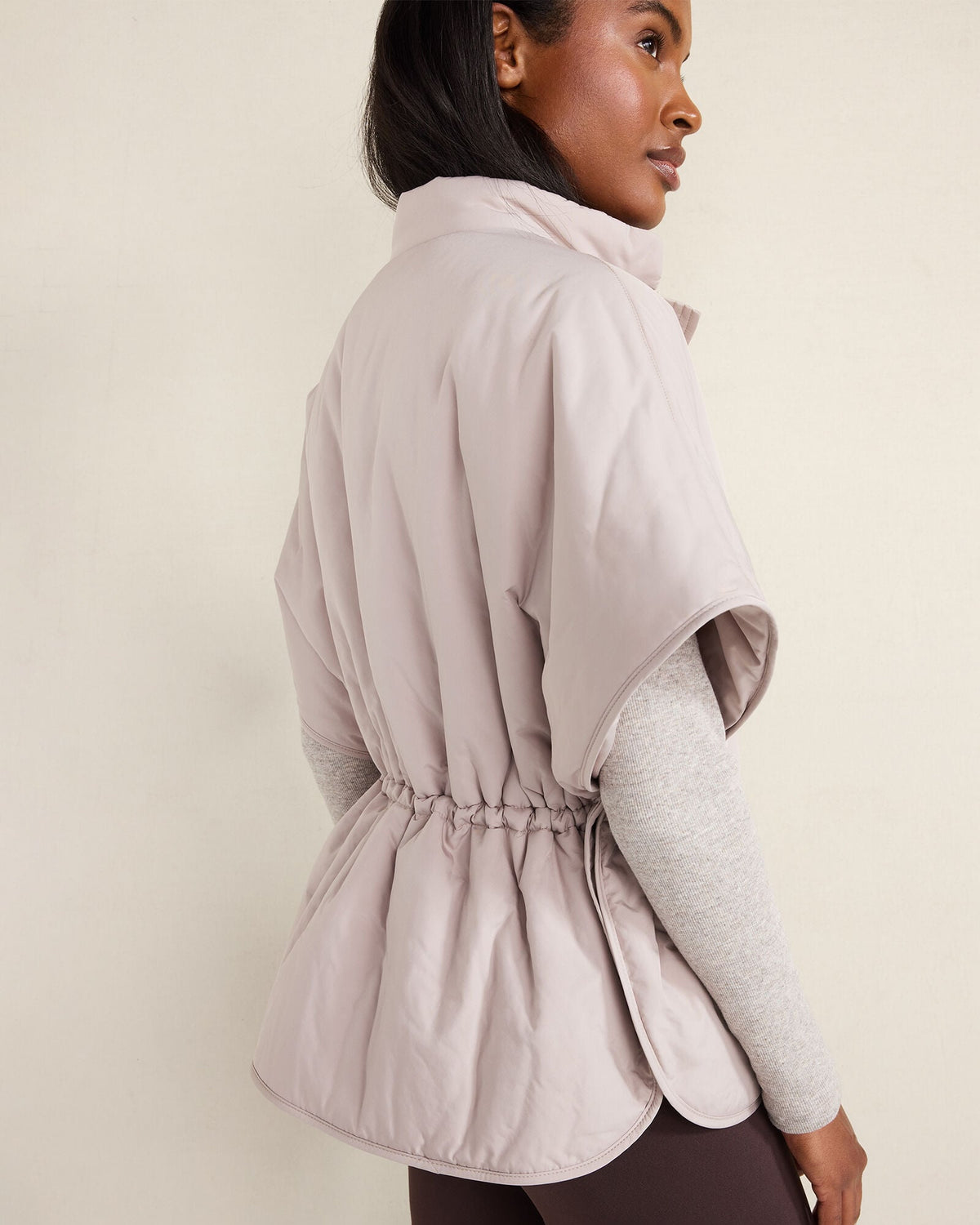 PUFFER DROP SHOULDER VEST