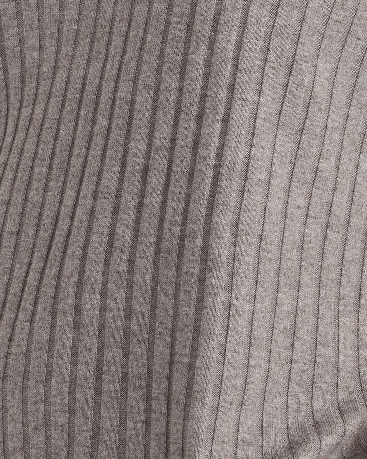 WIDE RIB KNIT JOHNNY COLLAR TOP