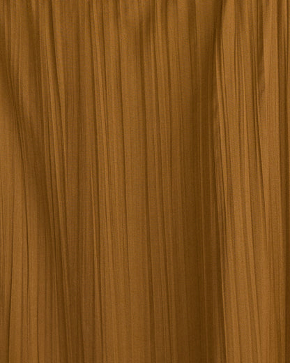 SILKY PLEATED MAXI DRESS