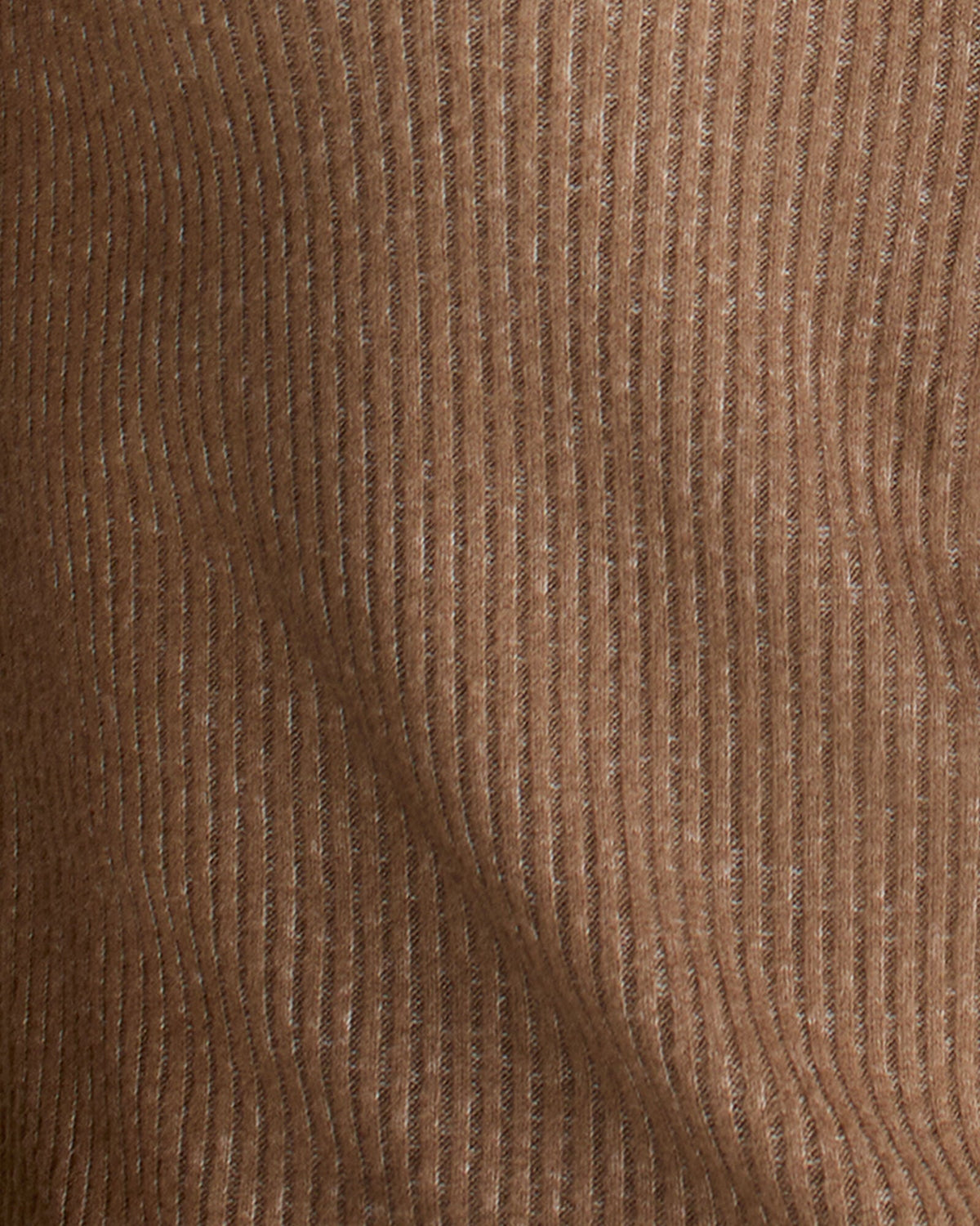 BRUSHED RIB KNIT TAPERED PANTS
