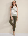 IVORY MULTI DUO STRIPE