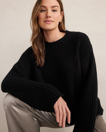 CASHMERE CREWNECK SWEATER