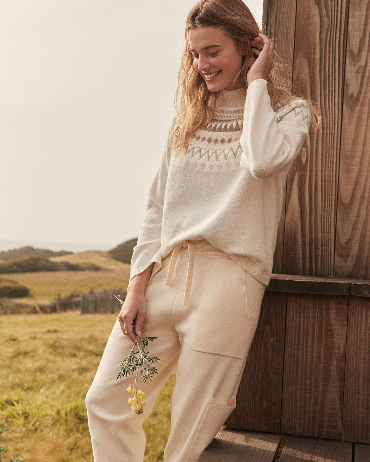 VISCOSE BLEND CARGO JOGGERS