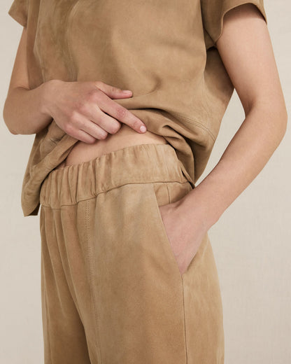 SUEDE PANTS