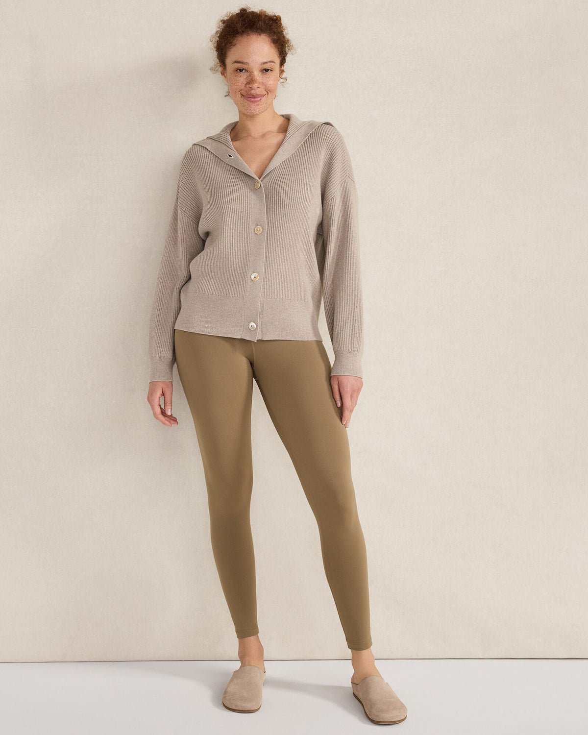 ORGANIC COTTON CASHMERE CARDIGAN