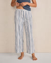 IVORY/INDIGO STRIPE