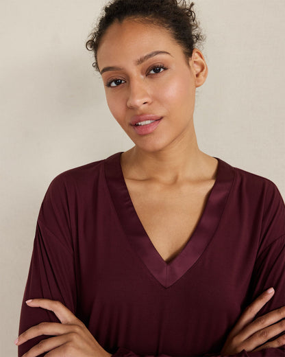 CALM & COOL LONG SLEEVE SLEEP TOP