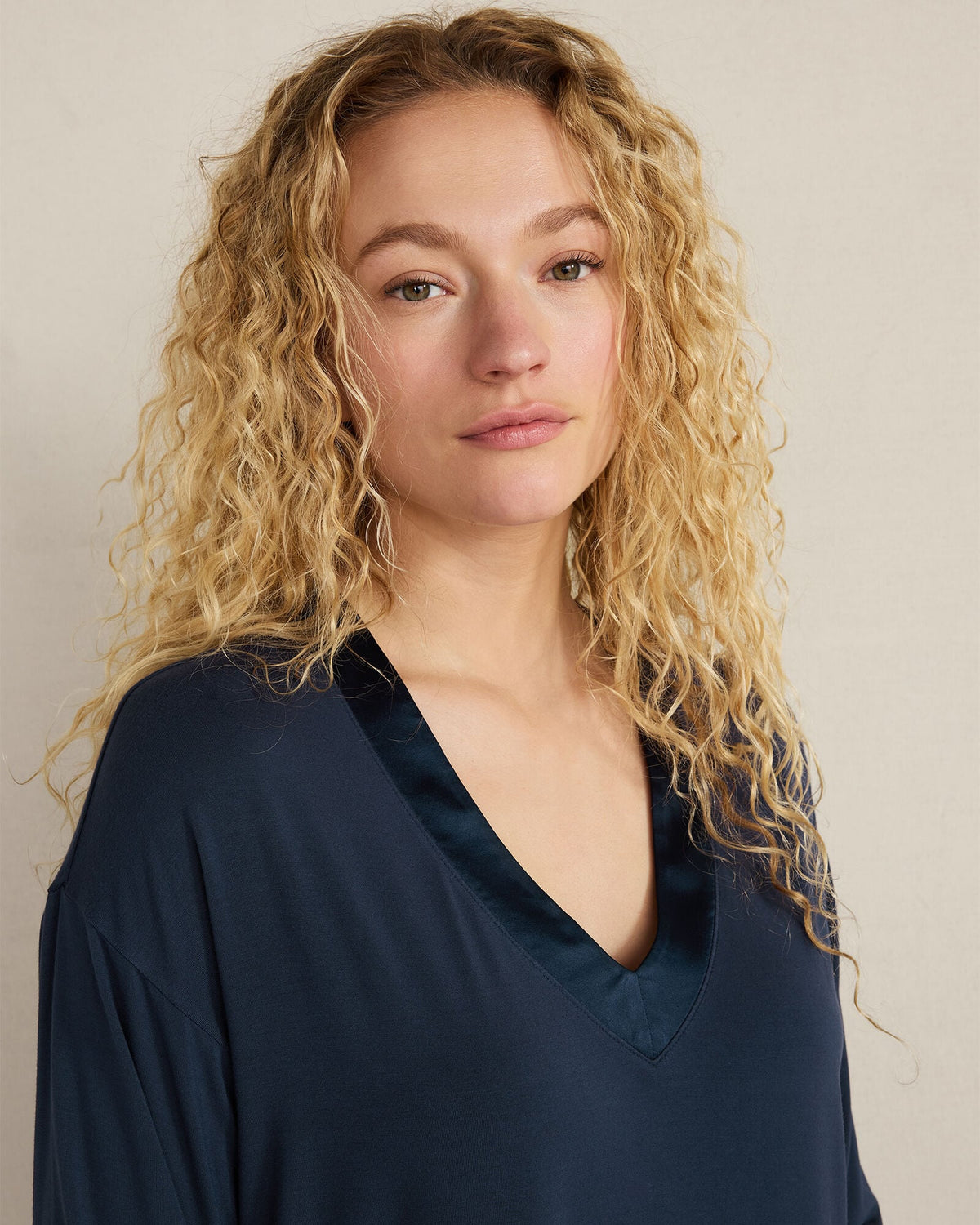 CALM & COOL LONG SLEEVE SLEEP TOP