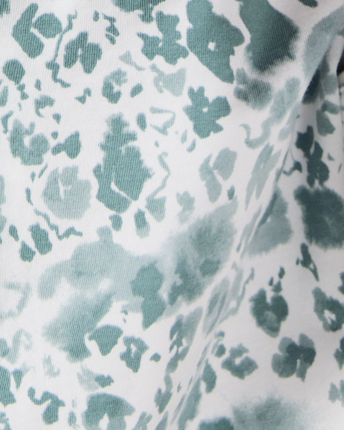 ORGANIC COTTON JERSEY BLURRED FLORAL PAJAMA PANTS