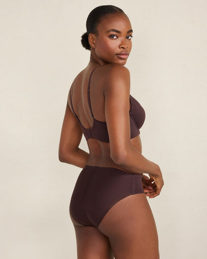 INVISIBLE COMFORT HIGH LEG BRIEF