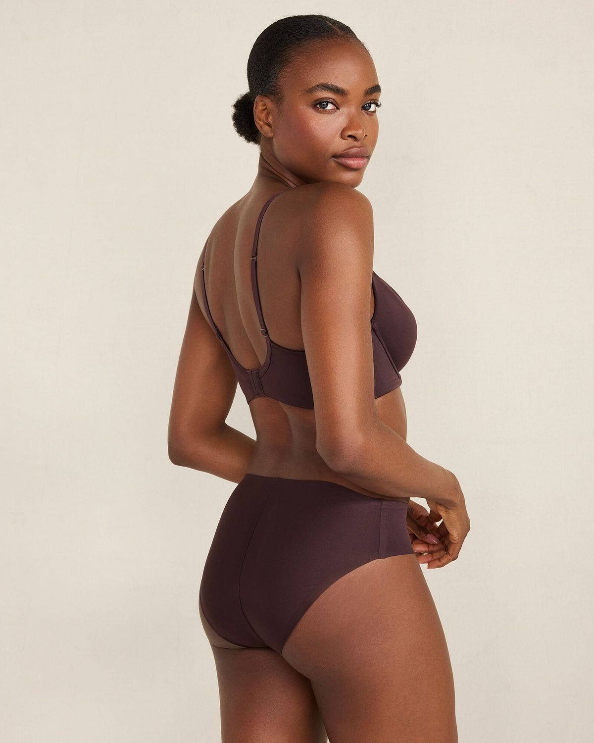 INVISIBLE COMFORT HIGH LEG BRIEF