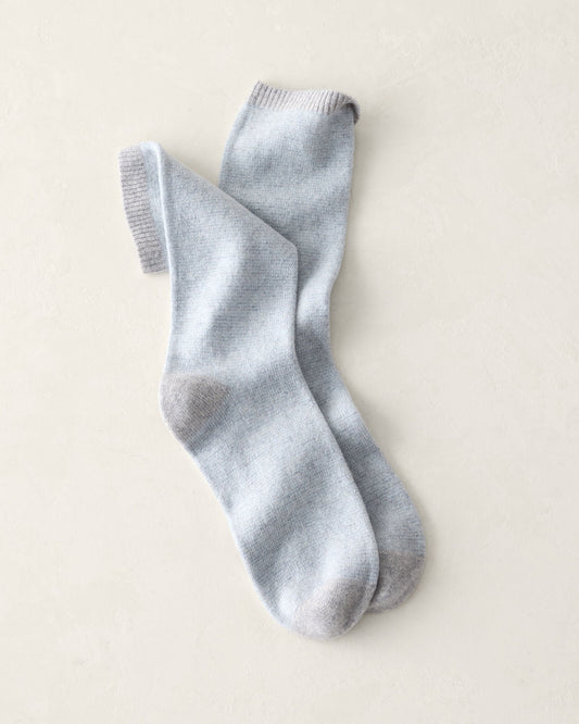 CASHMERE MINI STRIPED SOCKS