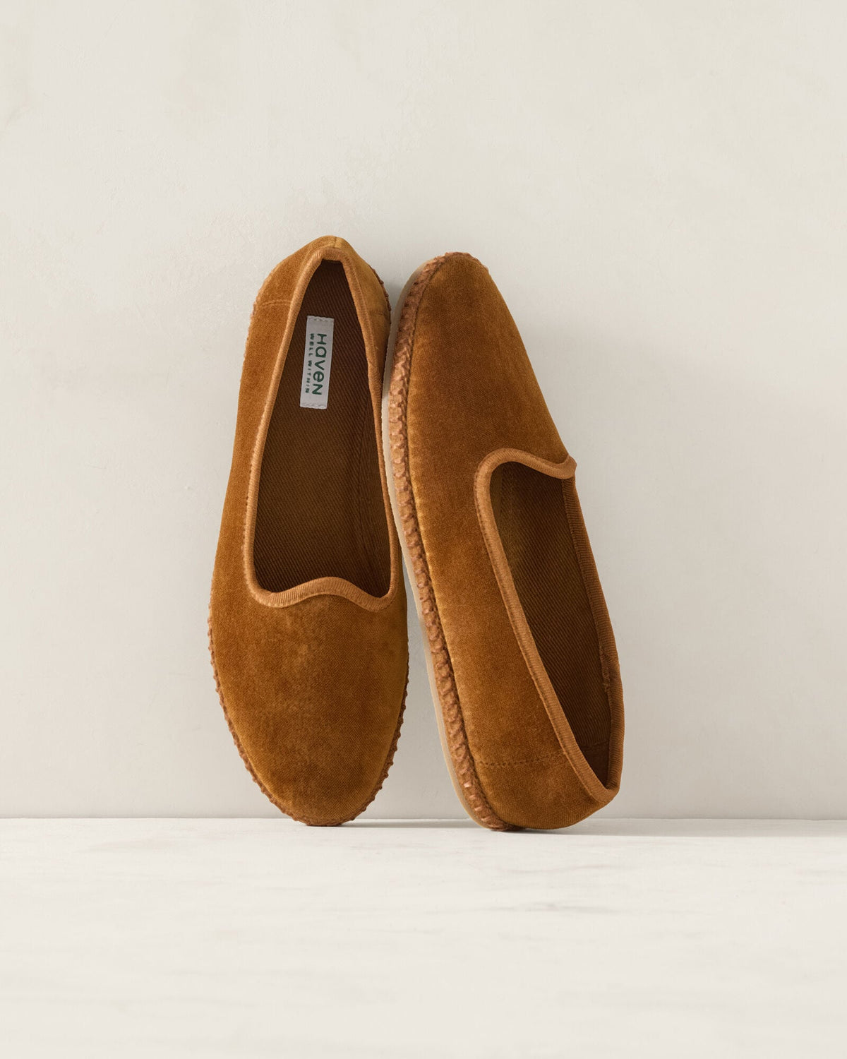 VELVET LOAFERS