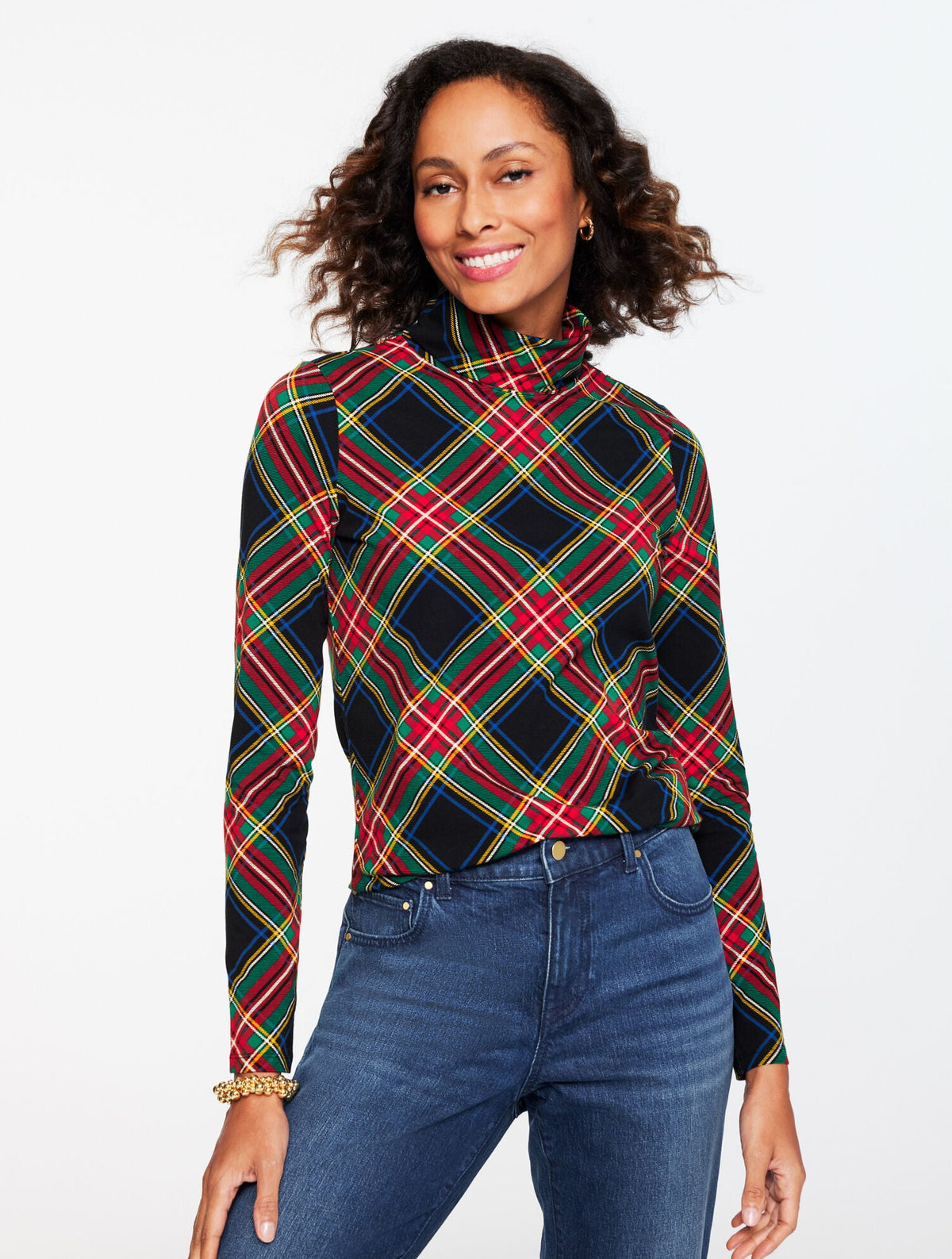 CLASSIC TURTLENECK - JOLLY TARTAN