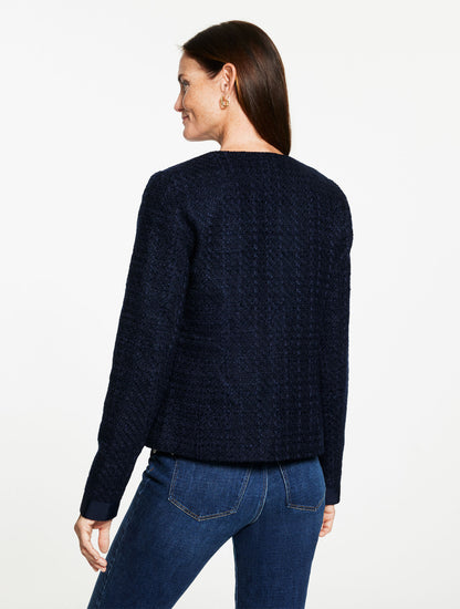 VIBRANT TWEED JACKET