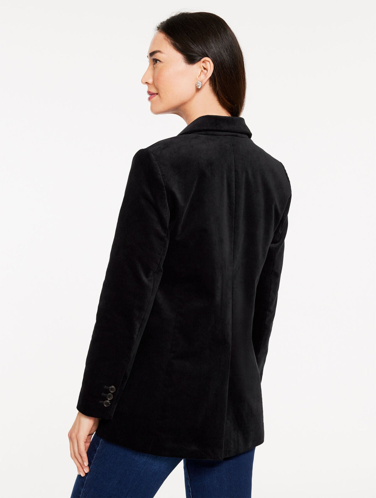 MODERN VELVETEEN BLAZER