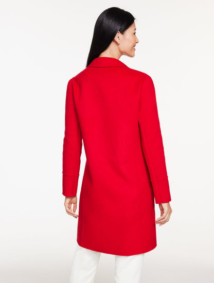 DOUBLE FACE WOOL BLEND COAT
