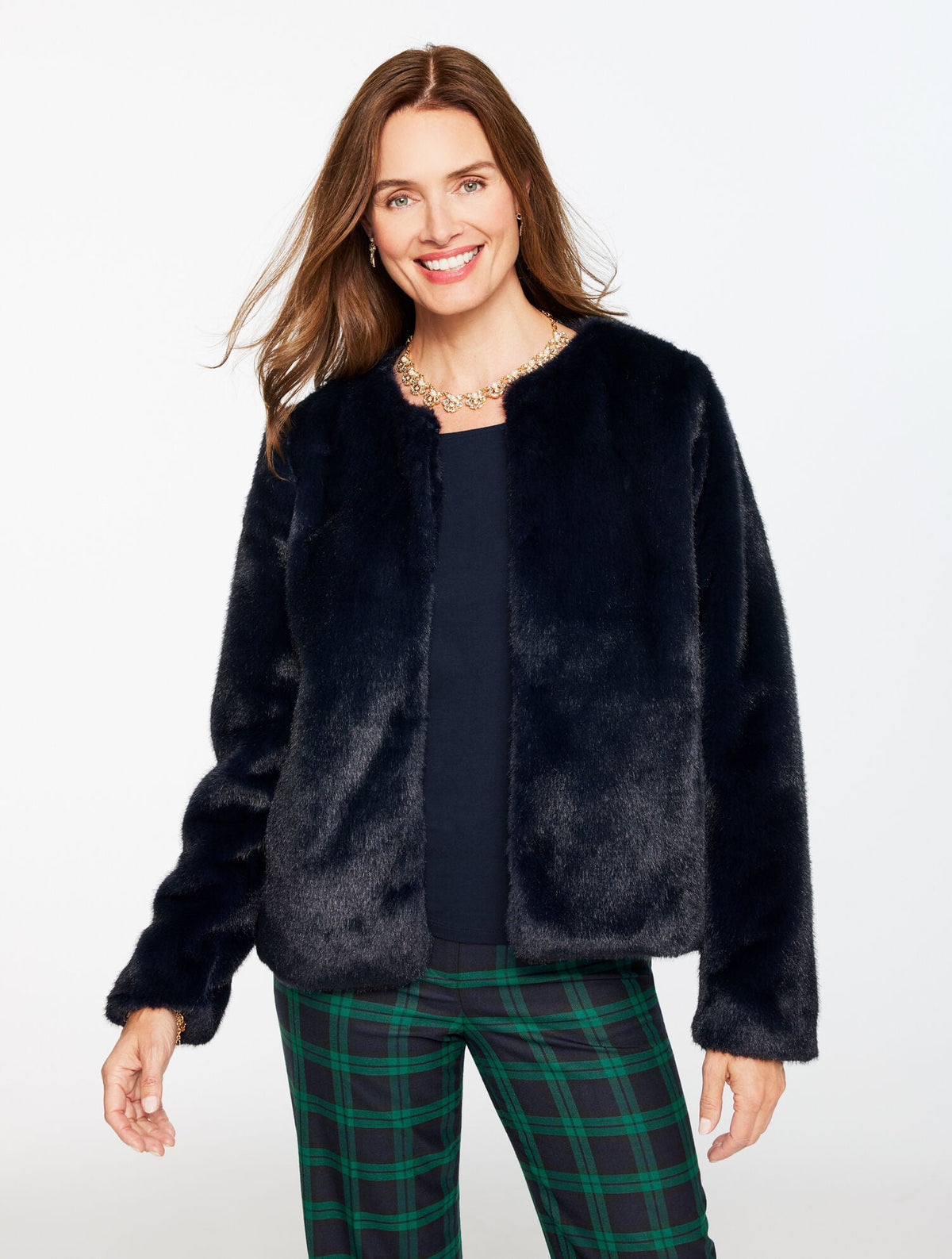 FAUX FUR JACKET