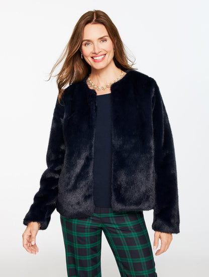 FAUX FUR JACKET