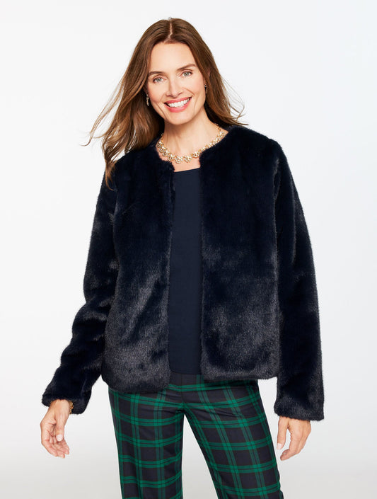 FAUX FUR JACKET