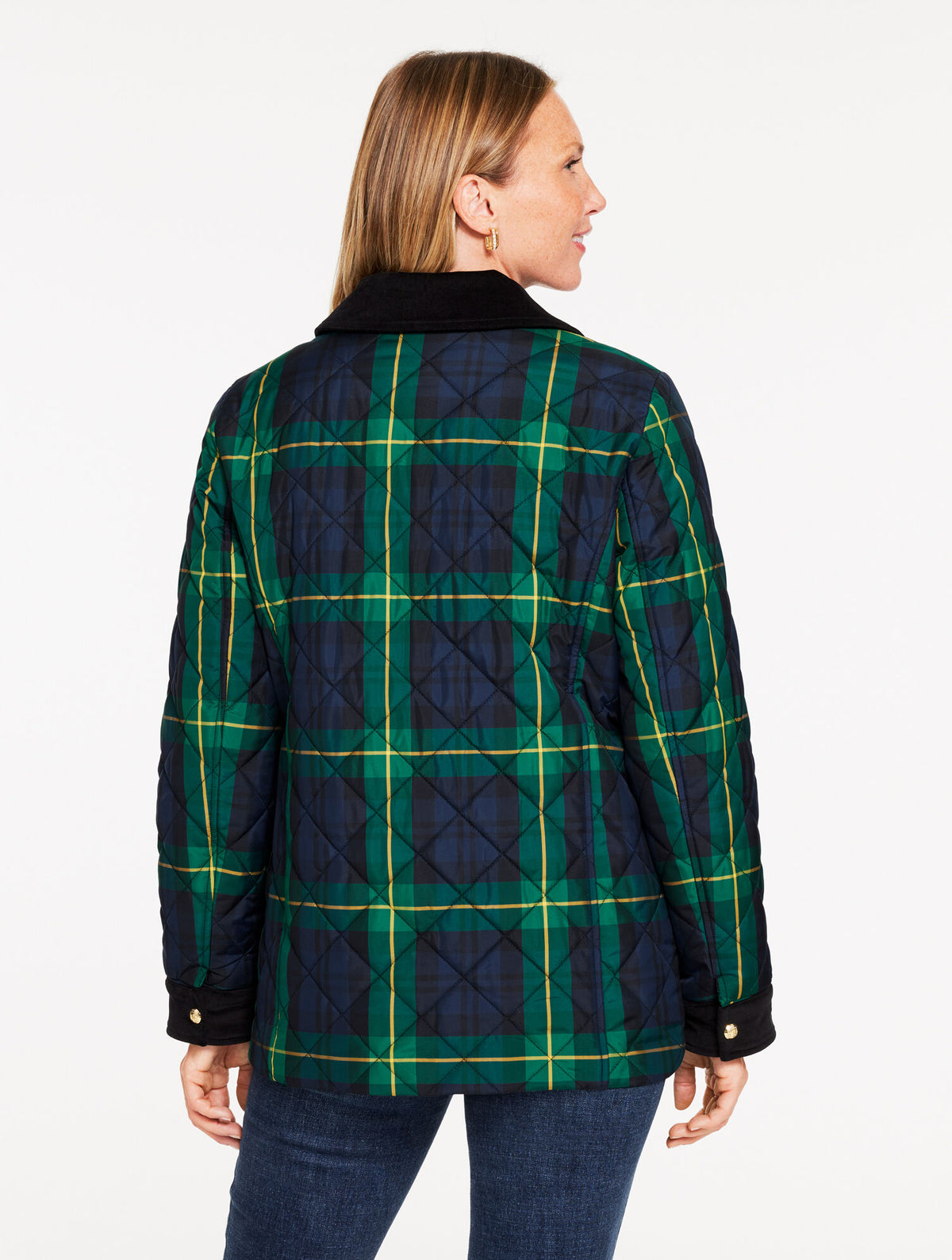 PUFFER JACKET - SLOANE TARTAN