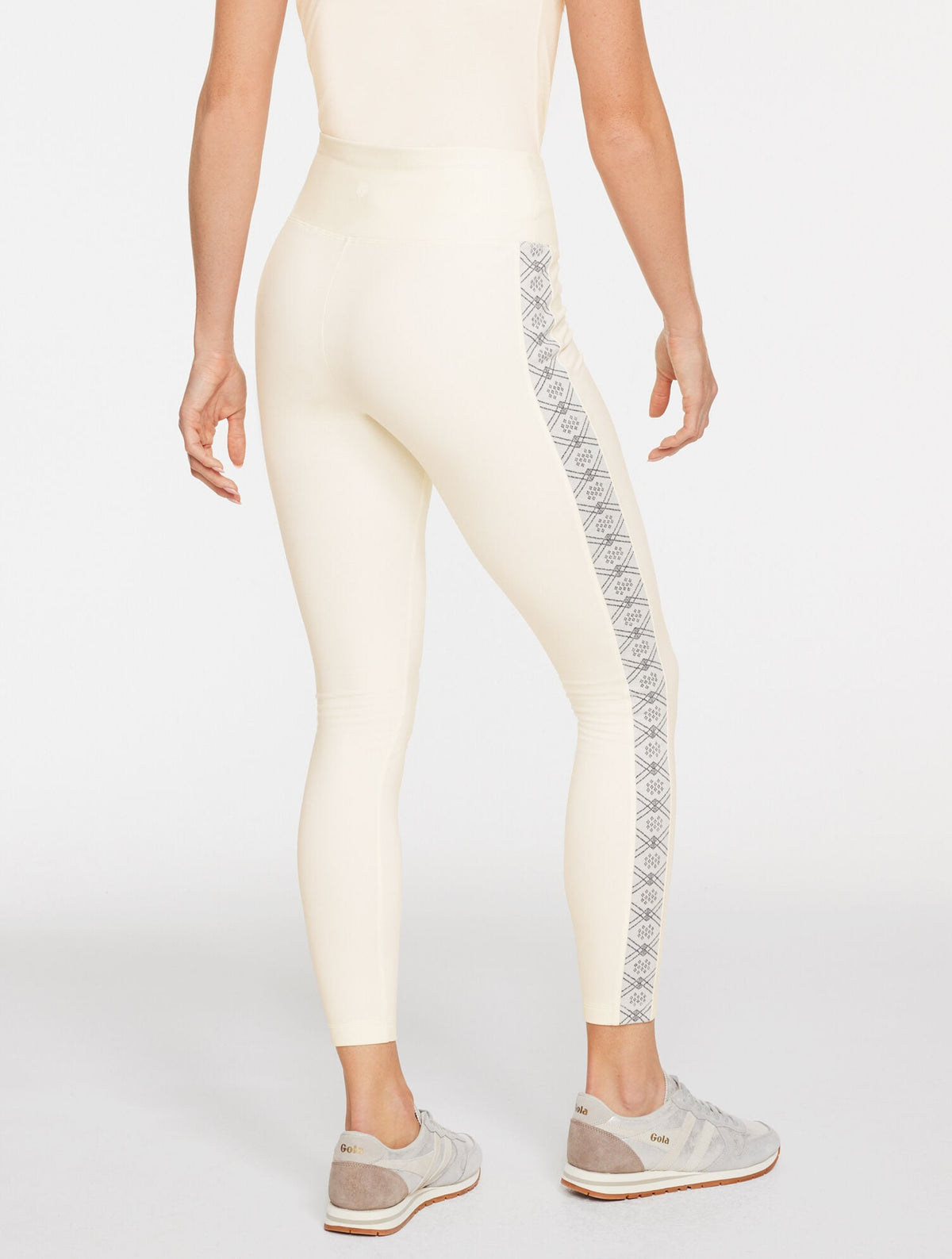 FLEECEBACK LEGGINGS - ALPINE JACQUARD